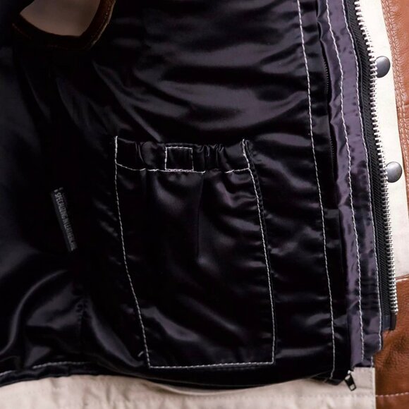 Men's Motorcycle Vest FirstMFG 50/50 - Picture 4 of 7